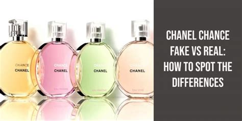 chanel chance tester fake|difference between chanel chance fragrances.